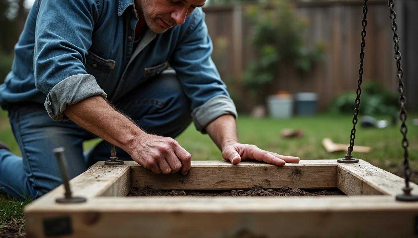 découvrez comment fabriquer facilement un portique de balançoire grâce à notre guide étape par étape. des conseils pratiques et des astuces pour réaliser un projet amusant et sécurisé pour vos enfants.