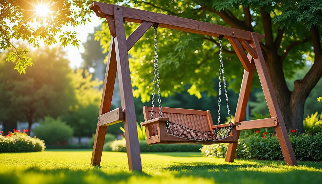 découvrez étape par étape comment fabriquer votre propre portique de balançoire. suivez notre guide pratique pour créer une structure sécurisée et durable, parfaite pour divertir enfants et adultes dans votre jardin.