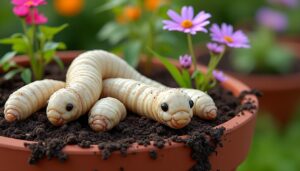 découvrez comment identifier et éliminer les gros vers blancs dans vos pots de fleurs grâce à des astuces de jardinier simples et efficaces. protégez vos plantes et gardez vos jardinières en bonne santé !