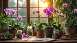 découvrez des remèdes de grand-mère simples et naturels pour prendre soin de vos orchidées et sublimer votre intérieur avec des plantes éclatantes et en pleine santé.