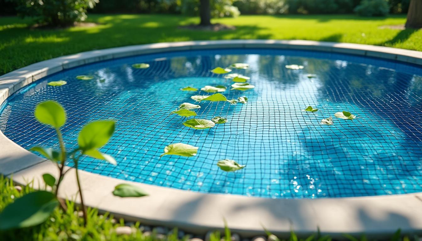découvrez nos conseils pratiques pour bien choisir un filet de piscine anti-feuilles adapté à votre jardin et protéger efficacement votre piscine des débris.