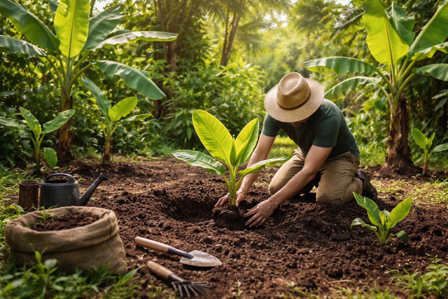découvrez comment faire pousser et planter une banane dans la terre, avec nos conseils sur les variétés de bananiers à privilégier pour réussir votre culture.