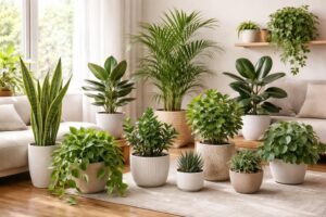 découvrez les bienfaits de 10 plantes faciles à entretenir qui résistent au manque d'eau et embellissent votre intérieur en apportant fraîcheur et nature à votre décoration.