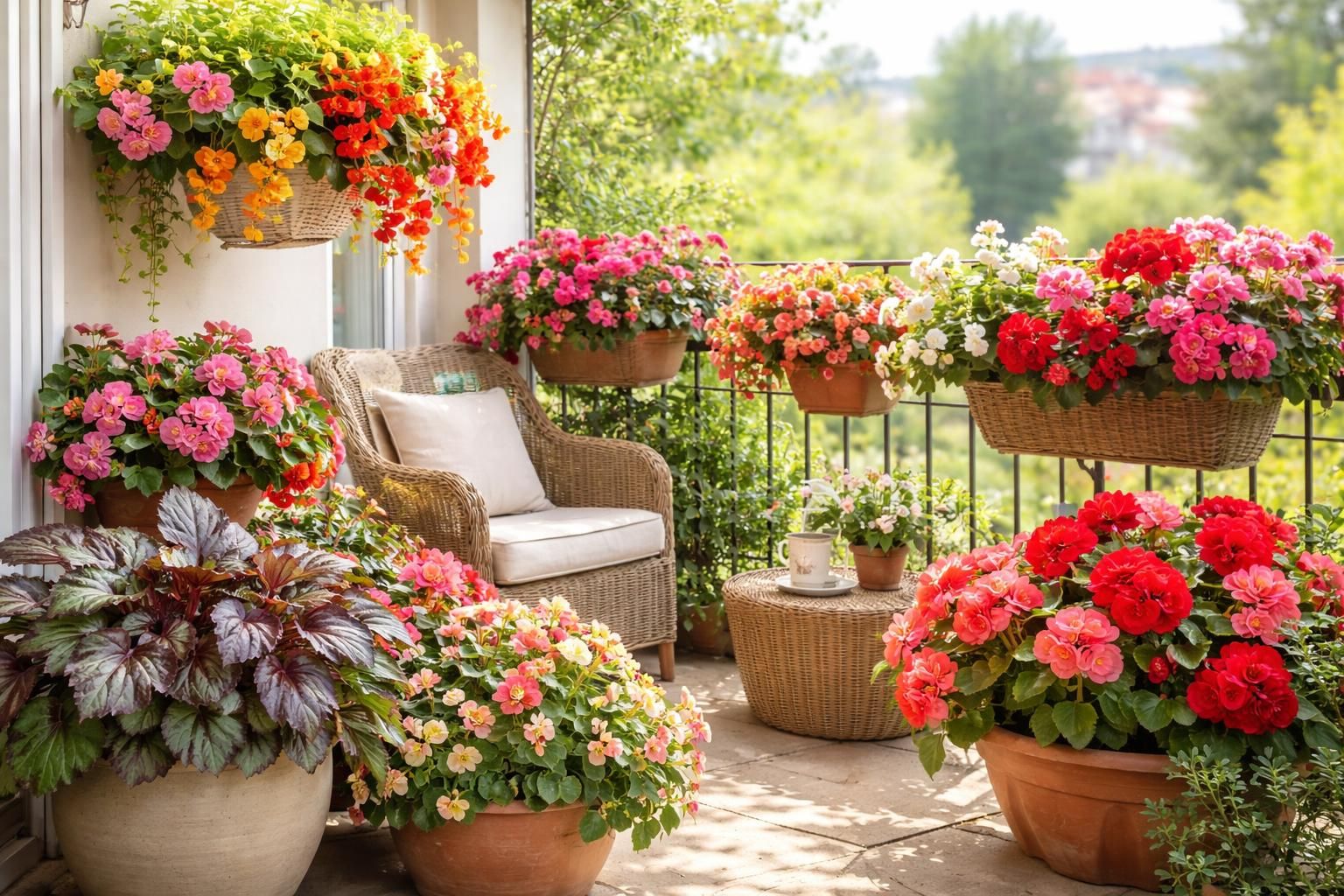 découvrez les différents types de bégonias idéaux pour embellir votre balcon avec des fleurs colorées et faciles d'entretien.