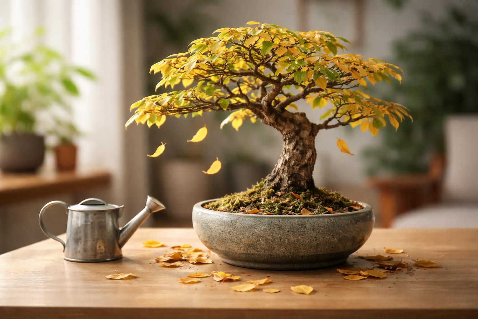 découvrez pourquoi votre bonsaï perd ses feuilles et apprenez des conseils pratiques pour gérer le stress de votre arbre et favoriser sa santé.