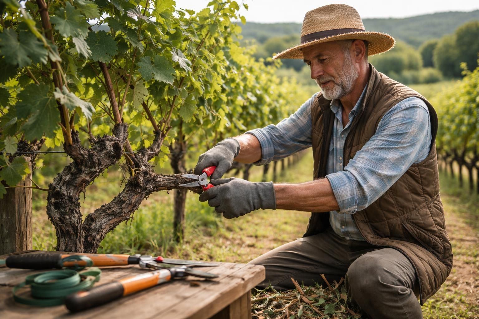 découvrez quand tailler la vigne et quels outils utiliser pour une taille efficace, afin d'optimiser la croissance et la récolte de vos plants de vigne.