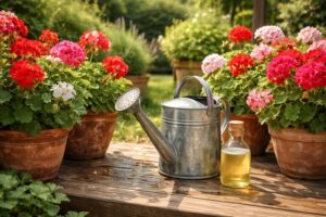 découvrez comment utiliser l'urine comme engrais naturel pour des géraniums éclatants et un jardin florissant grâce à des astuces simples et écologiques.