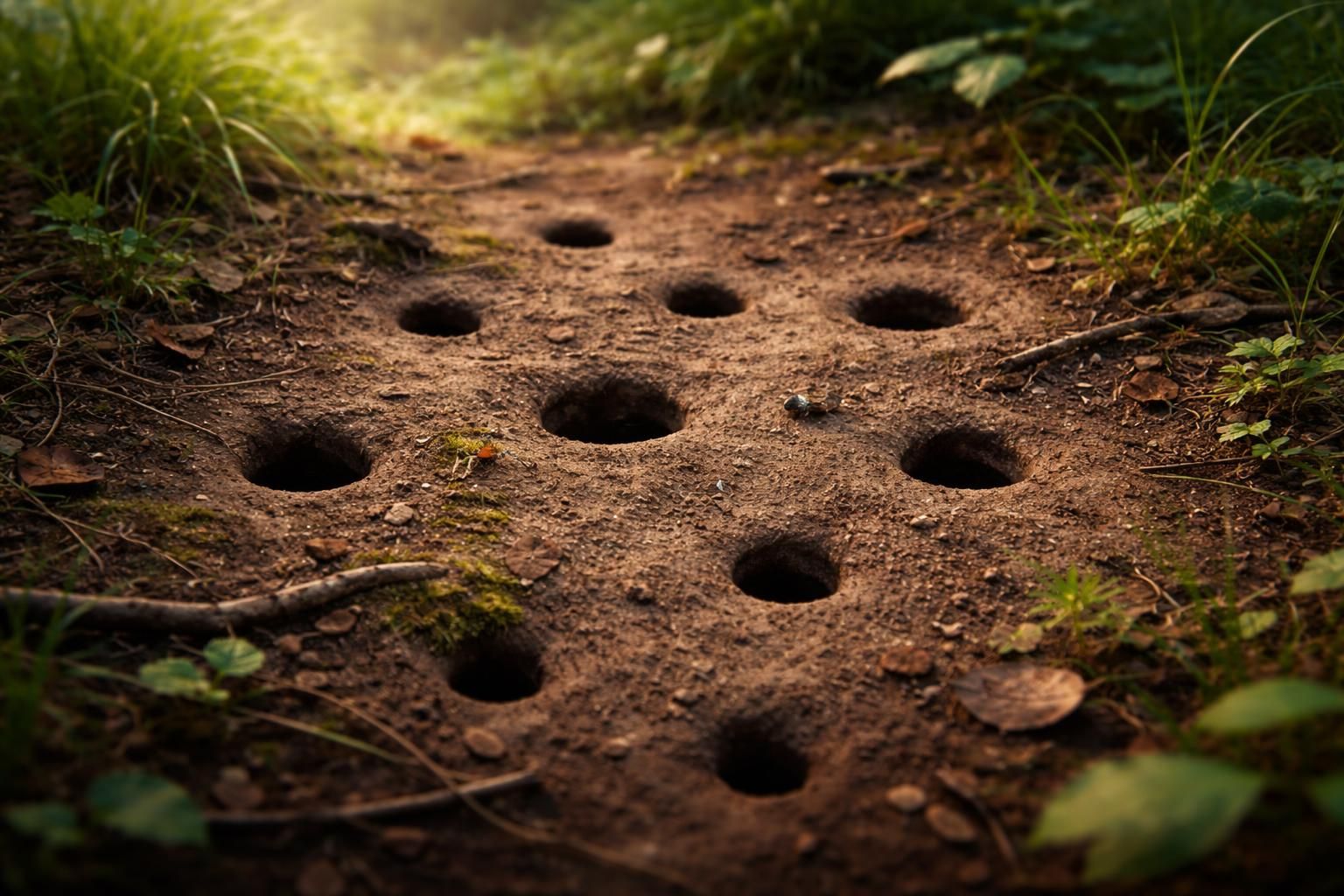 découvrez tout sur les petits trous ronds dans la terre : origine, causes et mystères de ce phénomène naturel fascinant ou simple curiosité.