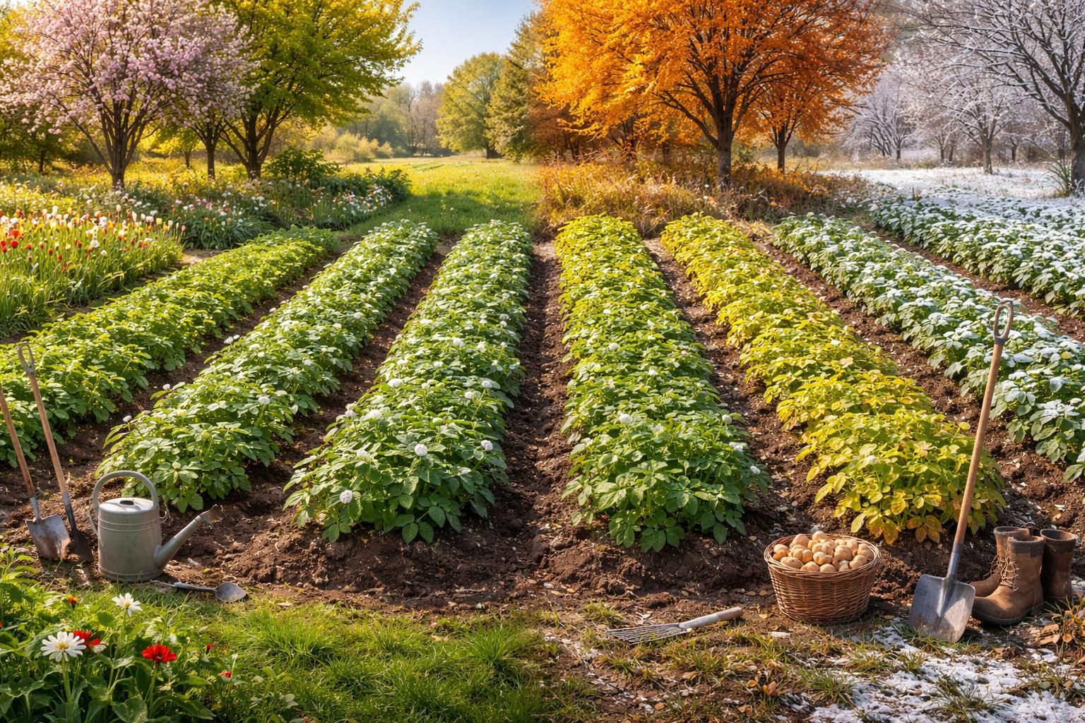 découvrez si le climat de votre région permet de planter des pommes de terre toute l'année et comment optimiser leur culture selon les saisons.