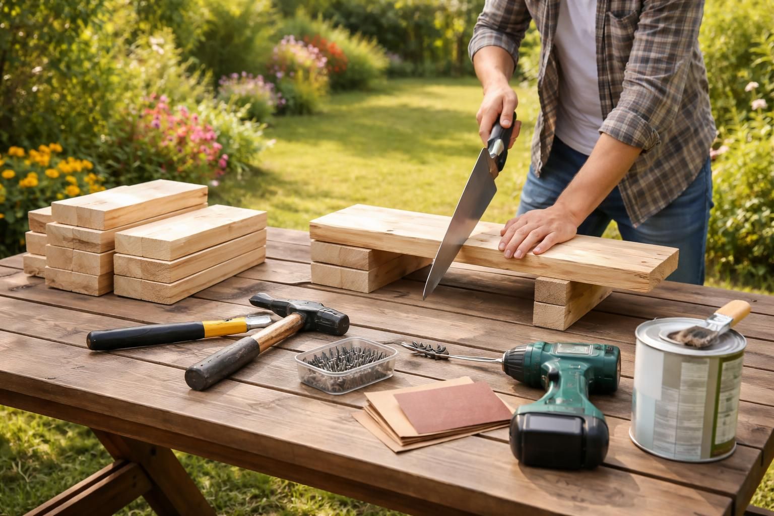 découvrez comment fabriquer facilement votre propre porte-pot de fleur extérieur en quelques étapes simples pour embellir votre jardin.