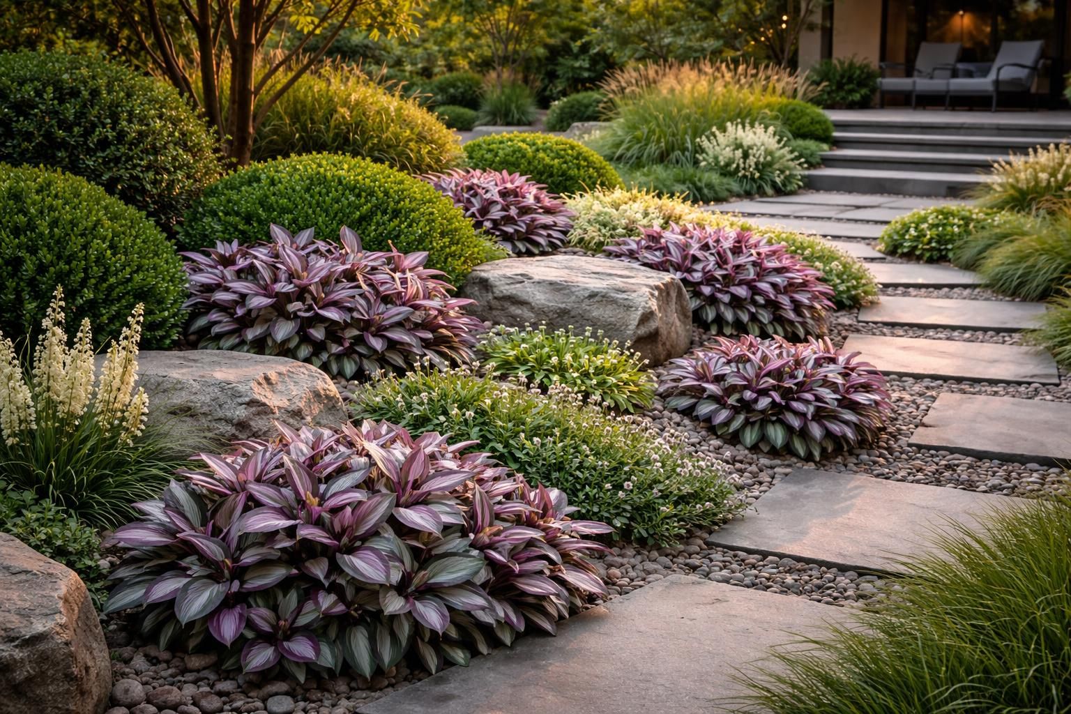 découvrez comment intégrer élégamment des tradescantia dans votre aménagement paysager pour apporter couleur et texture avec style et simplicité.