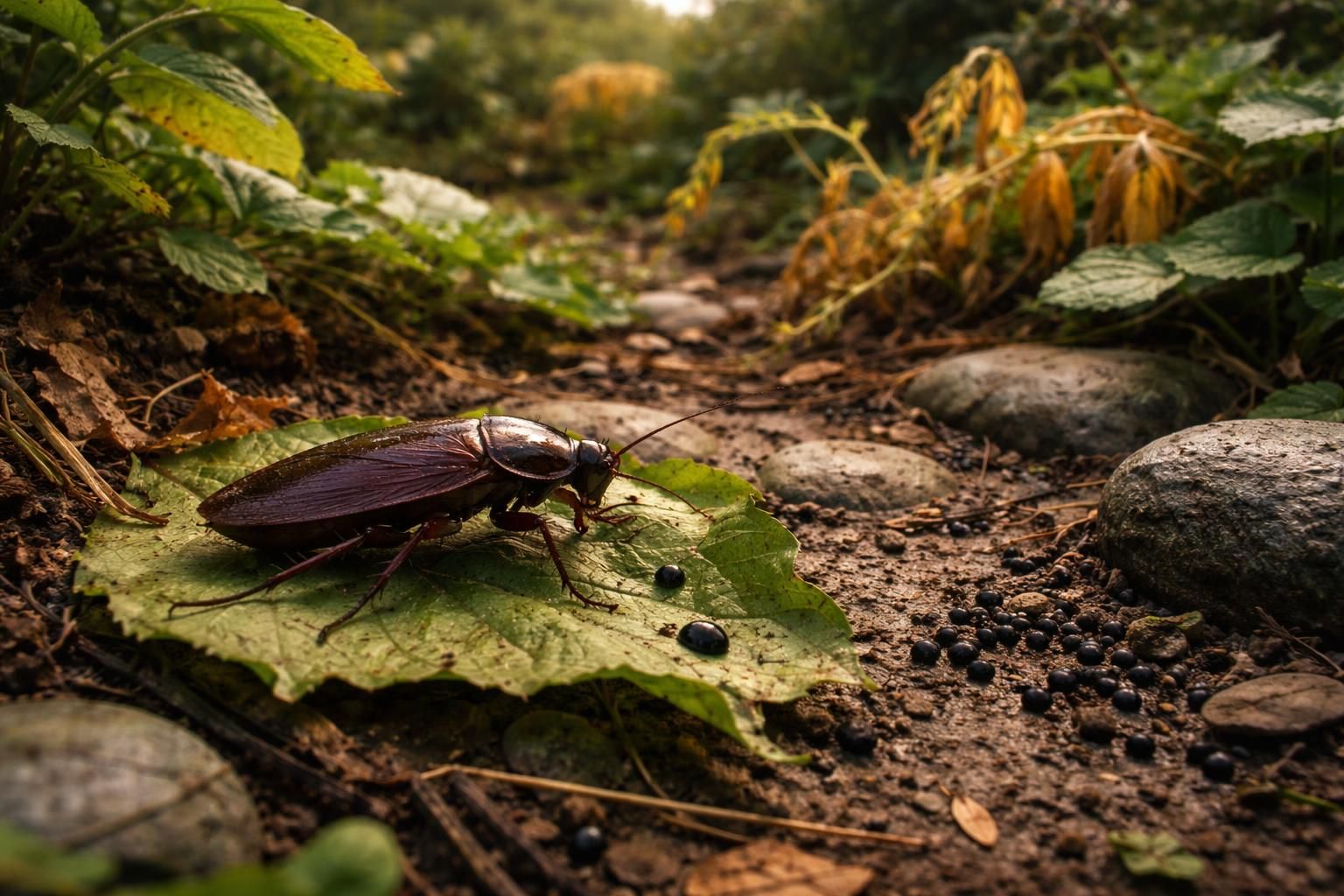 apprenez à identifier les signes révélateurs de la présence de cafards dans votre jardin pour protéger efficacement votre espace extérieur contre ces nuisibles.