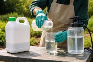 découvrez les conseils de professionnels pour un dosage précis de glyphosate dans 10 litres d'eau afin d'assurer une application efficace et sécurisée.