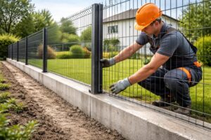 découvrez notre guide complet sur le tarif de la pose d'une clôture rigide avec soubassement béton, incluant les coûts, les matériaux et les conseils pour réussir votre installation.