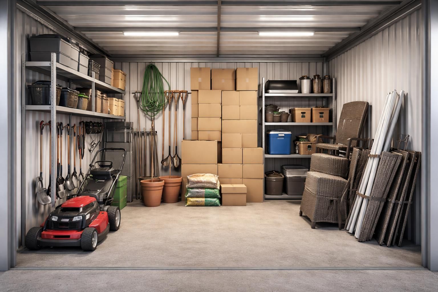 découvrez le prix d’un garde-meuble de 50 m3, idéal pour stocker votre matériel de jardin, tondeuse et mobilier en toute sécurité. solutions flexibles et économiques pour protéger vos biens.