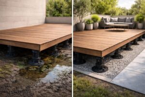 découvrez les inconvénients d'une terrasse sur plots, avec une analyse détaillée des risques et des bénéfices pour bien choisir votre installation extérieure.