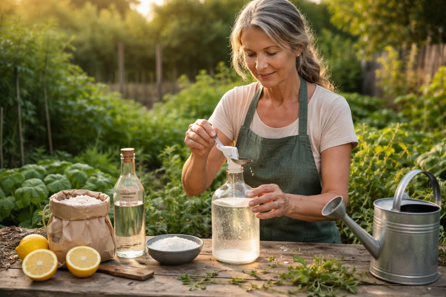 découvrez une recette de grand-mère simple et économique pour éliminer efficacement les mauvaises herbes de votre jardin sans utiliser de produits chimiques.