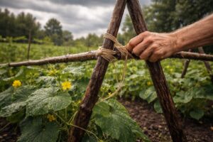 découvrez comment fabriquer un tuteur durable et résistant aux intempéries pour vos concombres, avec des astuces simples et efficaces pour un jardinage réussi.