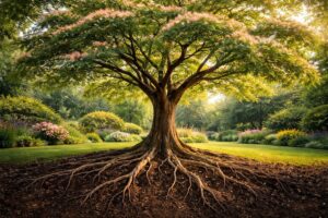 découvrez comment les racines robustes de l'albizia allient élégance et force pour sublimer et stabiliser votre jardin.