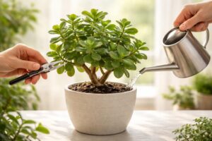 découvrez notre guide complet pour entretenir votre arbre de jade, avec des conseils pratiques sur la taille, l'arrosage et les soins essentiels pour une plante en bonne santé.