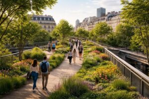 découvrez le highline park à paris, un espace vert suspendu unique offrant une oasis de nature et de détente en plein cœur de la métropole.