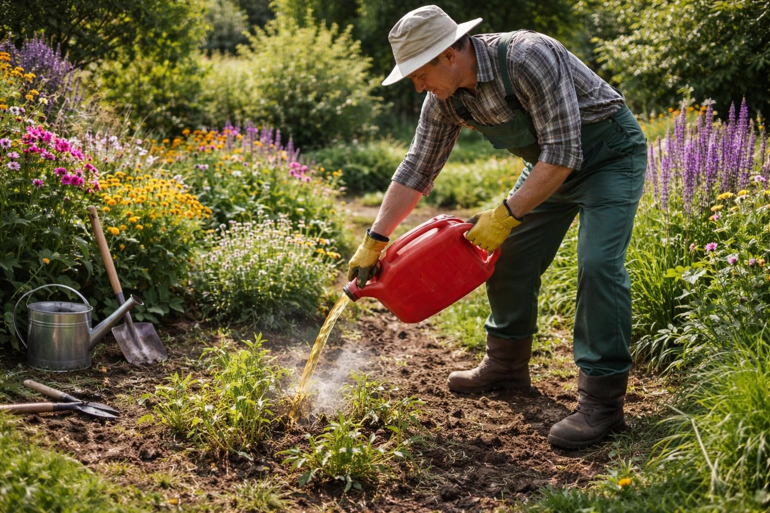 découvrez pourquoi désherber au gasoil est une erreur fréquente à éviter pour les jardiniers, et apprenez des méthodes plus sûres et écologiques pour entretenir votre jardin.