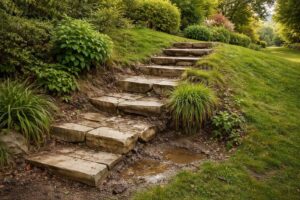 découvrez les erreurs courantes à éviter lors de la construction d'un escalier dans un talus de jardin pour assurer sécurité, durabilité et esthétisme.