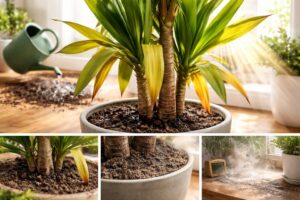 découvrez les erreurs fréquentes qui causent le jaunissement des feuilles de votre yucca et apprenez comment y remédier pour garder votre plante en bonne santé.
