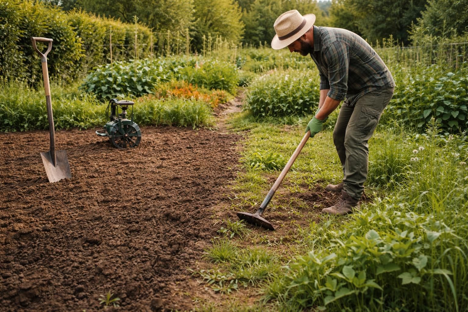 découvrez pourquoi et comment désherber avant de retourner la terre pour un potager sain et productif. conseils pratiques pour préparer votre sol efficacement.