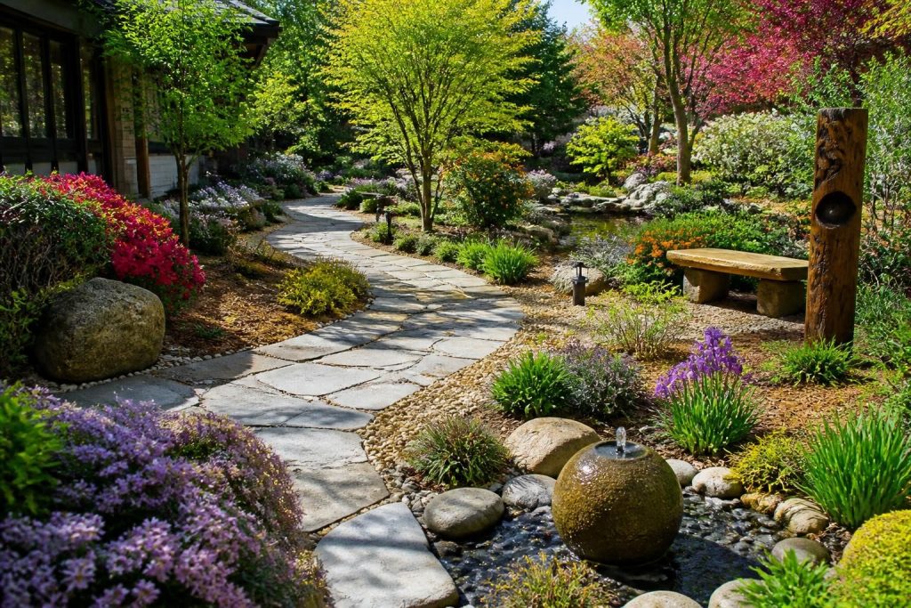 découvrez des idées d'aménagement de jardin sans gazon pour créer un espace extérieur spectaculaire, pratique et écologique. transformez votre jardin avec style et facilité !