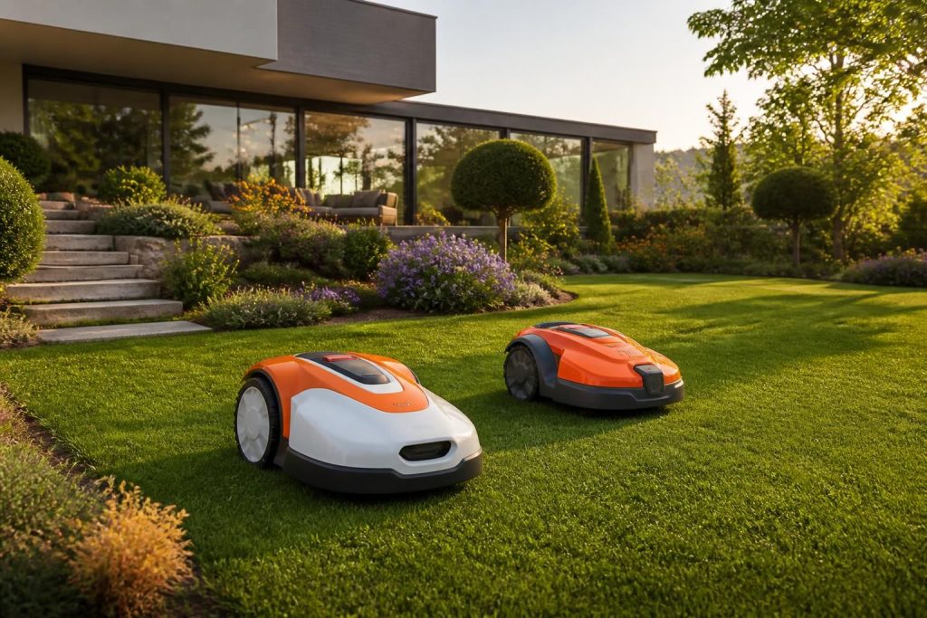 découvrez pourquoi choisir un robot tondeuse stihl ou husqvarna est la meilleure option pour un jardin impeccable. efficacité, innovation et confort au rendez-vous!