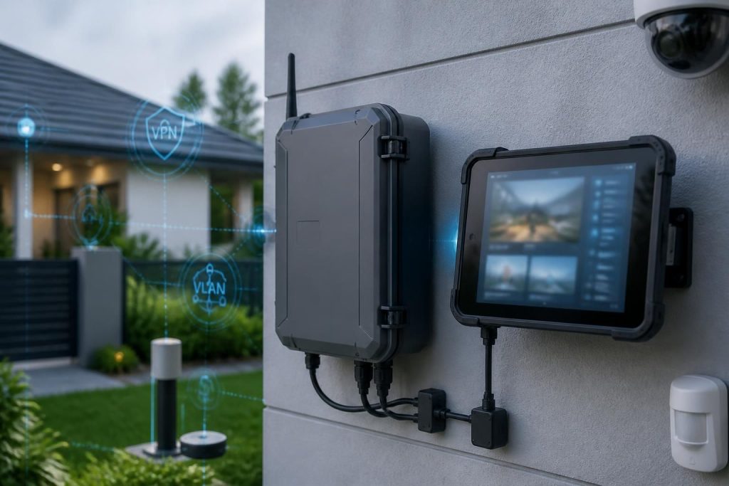 apprenez à sécuriser une tablette tactile microsoft pour la domotique en utilisant un réseau extérieur isolé avec vlan et vpn, garantissant protection et performance optimales.