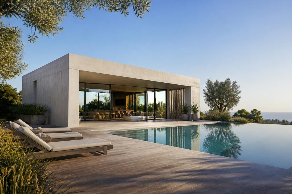 découvrez comment réaliser en 2026 un pool house moderne en béton, alliant design contemporain et durabilité, pour sublimer votre espace extérieur.