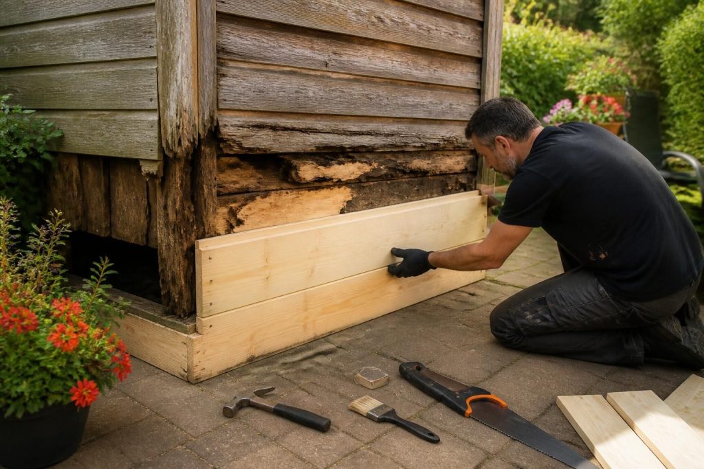 découvrez les tendances incontournables pour rénover le bas d'un abri de jardin abîmé et redonner vie à votre espace extérieur avec des solutions durables et esthétiques.