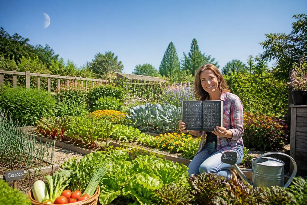 découvrez comment optimiser l'entretien de votre jardin en suivant le calendrier lunaire du jardinier et révélez tout son potentiel naturel.