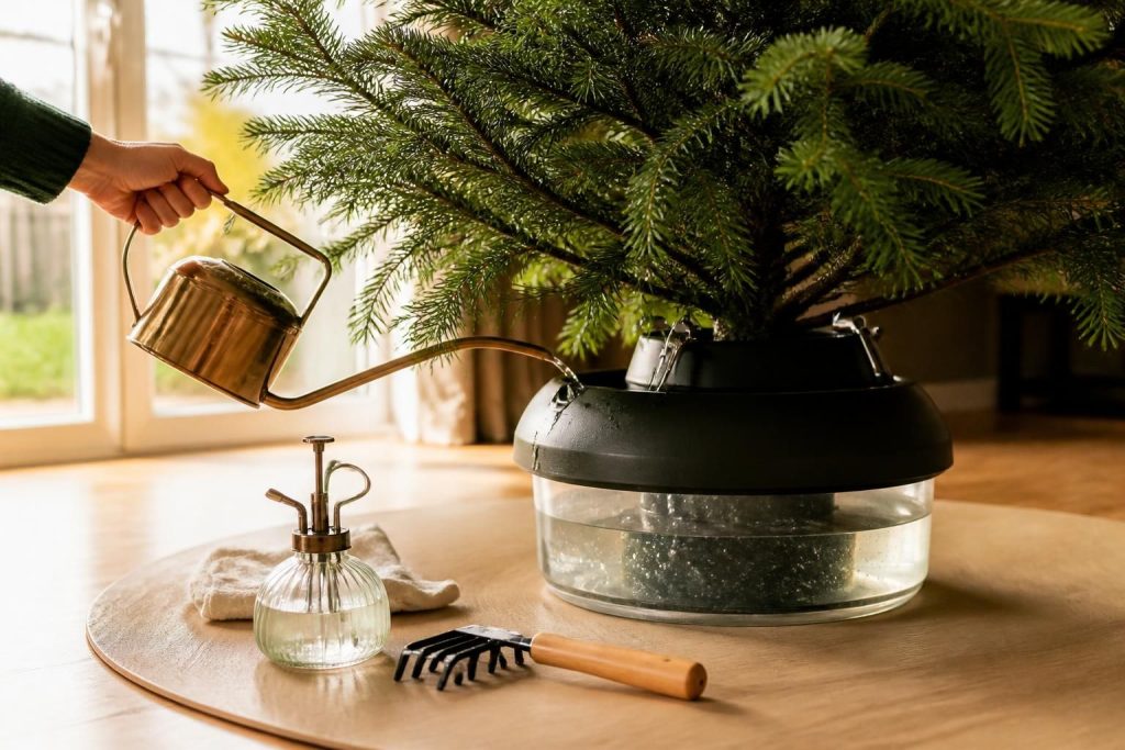 découvrez comment entretenir votre sapin de noël, les conseils d'arrosage essentiels et sa durée de vie pour profiter pleinement des fêtes.
